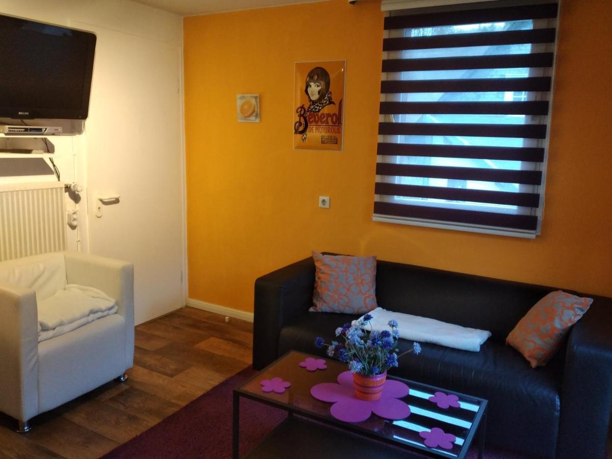 Ferienwohnung "Kunterbunt" Mit Burgblick Und Dachterrasse Monschau Exterior foto
