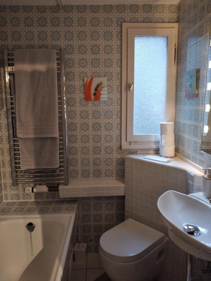 Ferienwohnung "Kunterbunt" Mit Burgblick Und Dachterrasse Monschau Exterior foto